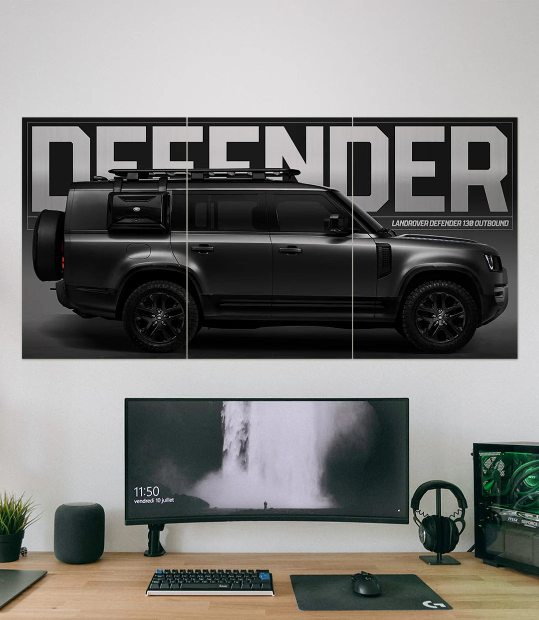 Qeron™ Land Rover Defender Wall Poster