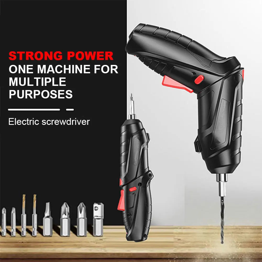 Portable Cordless USB Charging Mini Electric Screwdriver Automatic Screwdriver Hand Drill Wrench Electric Tools