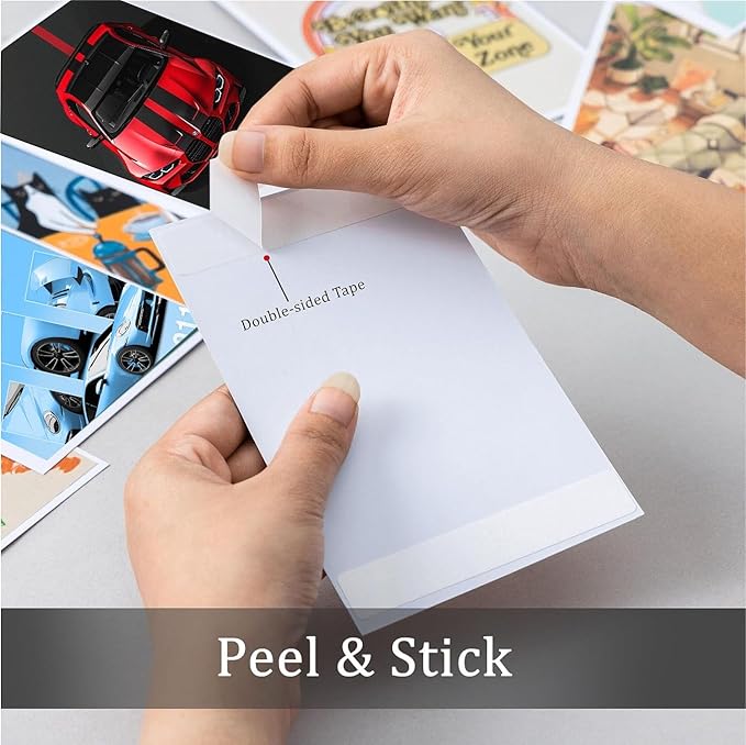 24 Pcs Wall Collage Car Posters, Trendy Car Posters Set, Poster Double Sided Tape Included, 300Gsm Posters 4X6''Inch Size