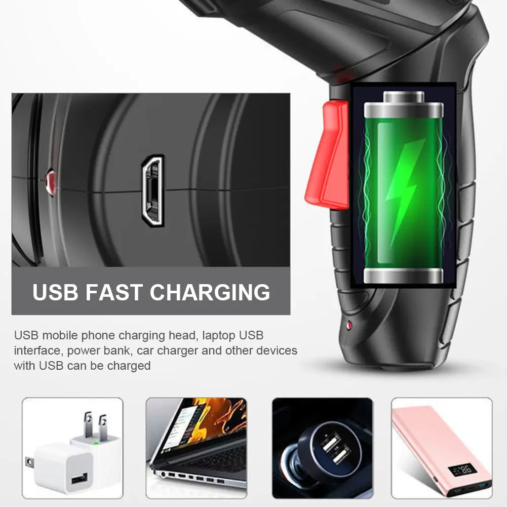Portable Cordless USB Charging Mini Electric Screwdriver Automatic Screwdriver Hand Drill Wrench Electric Tools