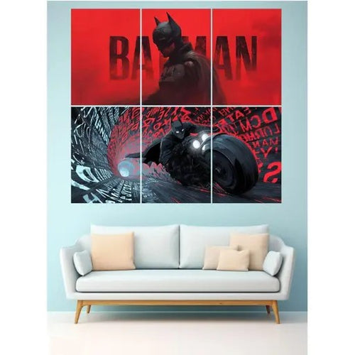 Batman Wall Poster Set of 6