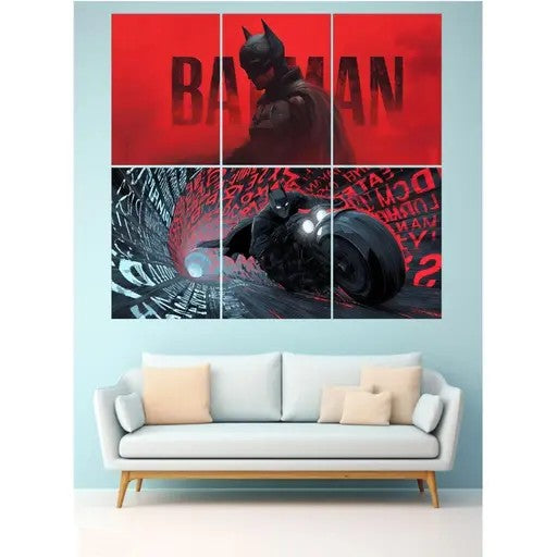 Batman Wall Poster Set of 6