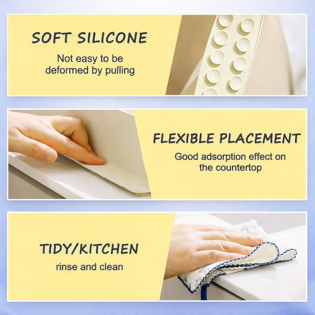 Qeron™ Silicone Sink Splash Guard