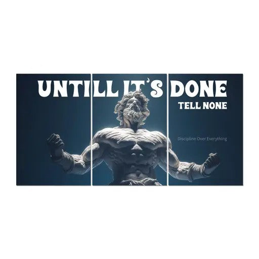 Qeron™Motivational Wall Poster Set of 3 (12x18 Inch Each)