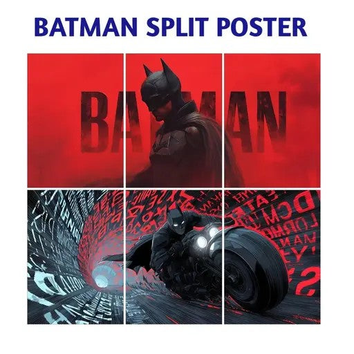 Batman Wall Poster Set of 6