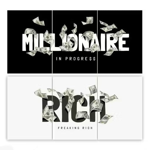 Pack of 6 - Motivational Split Posters