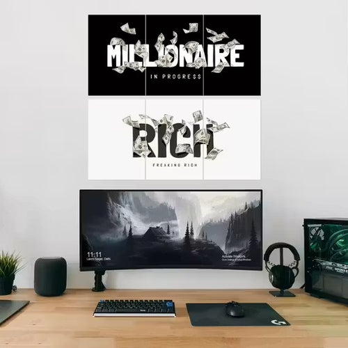 Pack of 6 - Motivational Split Posters